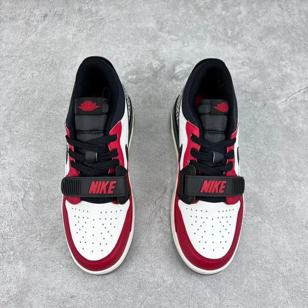 Nike Air Jordan Legacy 312 Low Chicago Mens Size 13 White Red Black CD7069 106 - Picture 8 of 16